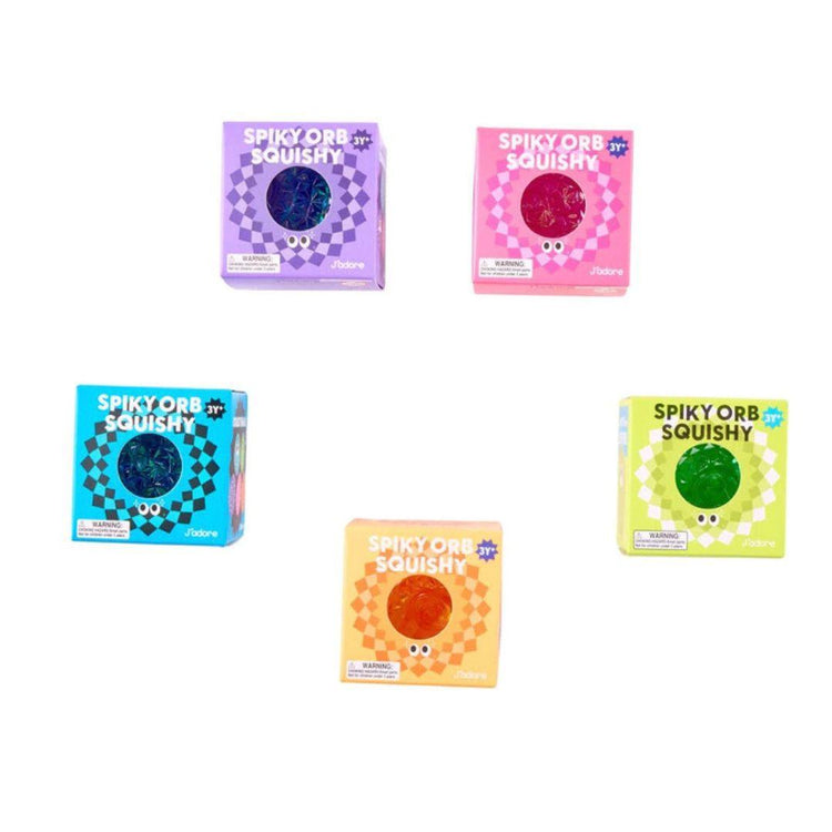 J'adore Spiky Orb Squishy Suitable for 3+ Years