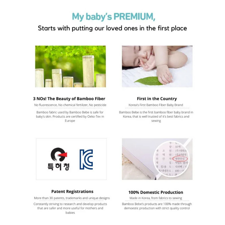 Purebaby Bamboo Double-sided Scarf Bib (Mint or Pink)