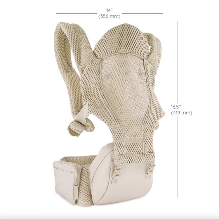 Infantino 300159 Hip Rider Airy 5-In-1 Hip Seat Carrier Suitable For Baby From 3 Months Up To 20.4KG