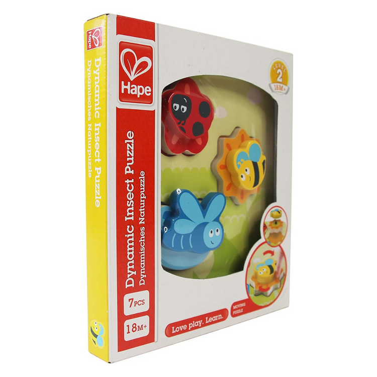 Hape 1609 Dynamic Insect Puzzle (18m+)