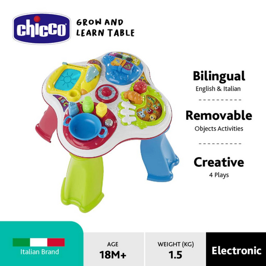 Chicco Toy Grow & Learn Table (1-5yrs)