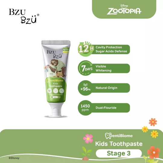 BZU BZU DentiBiome Kids Toothpaste (Melon) (Stage 3) - 50g