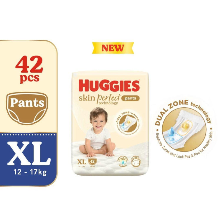 Huggies Skin Perfect Baby Diaper - Dual Zone Liner