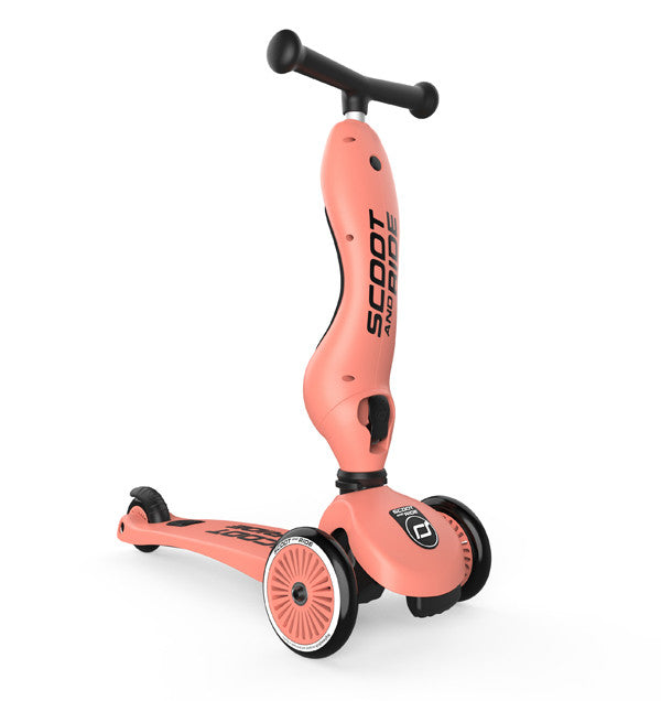 Scoot & Ride Highwaykick 1 Scooter Peach (1-5yrs)