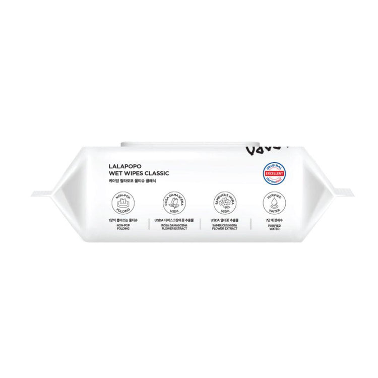 K-Mom Lalapopo Wet Wipes Classic 100'S