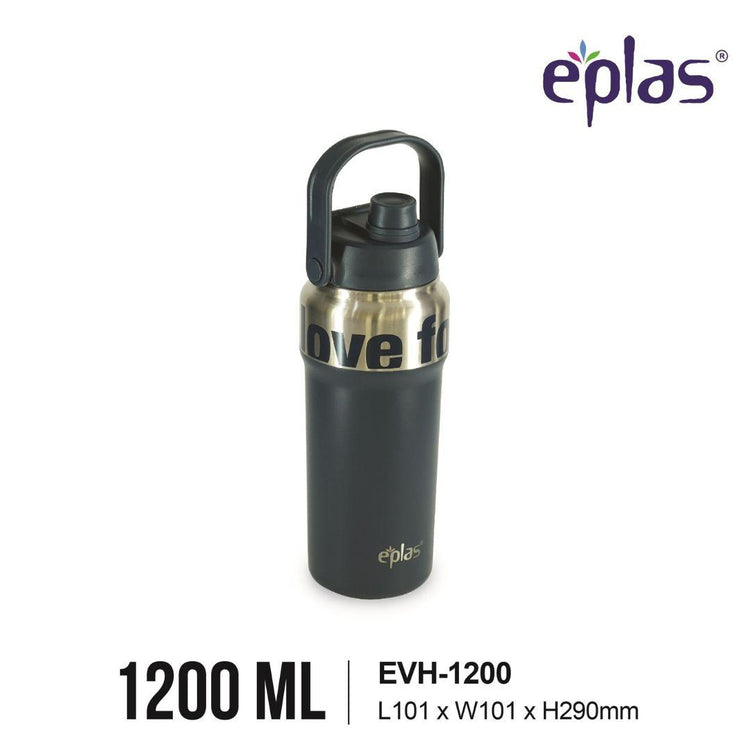 EE JIA Eplas Tempro Vacuum Flask 1200ml (EVH-1200) (Random Colour)