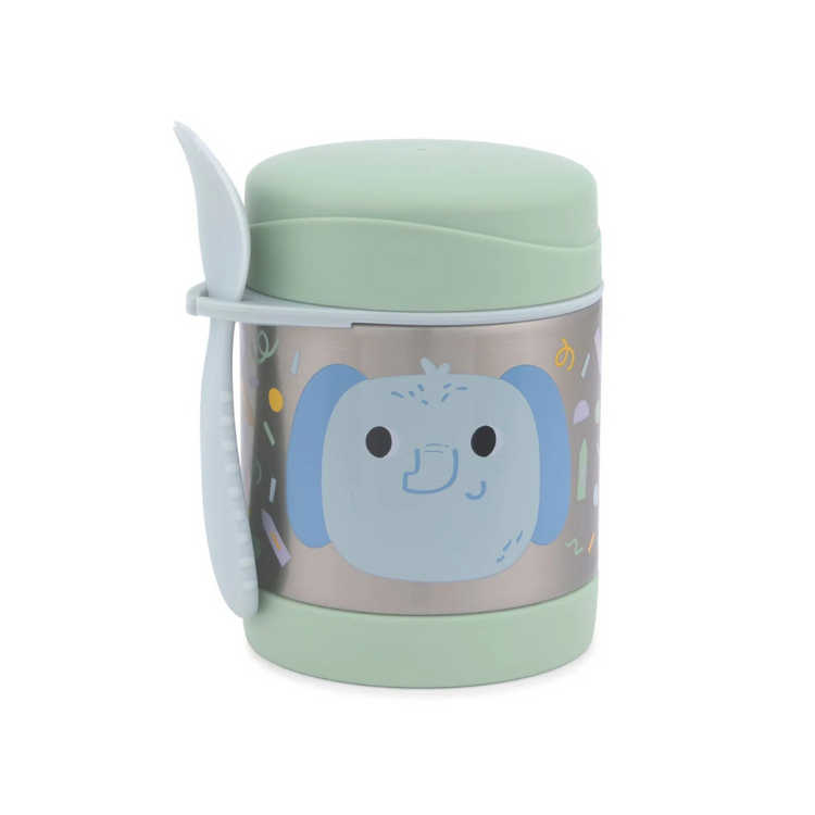 Skip Hop Besties Squad Insulated Food Jar - Elephant (3+ years)