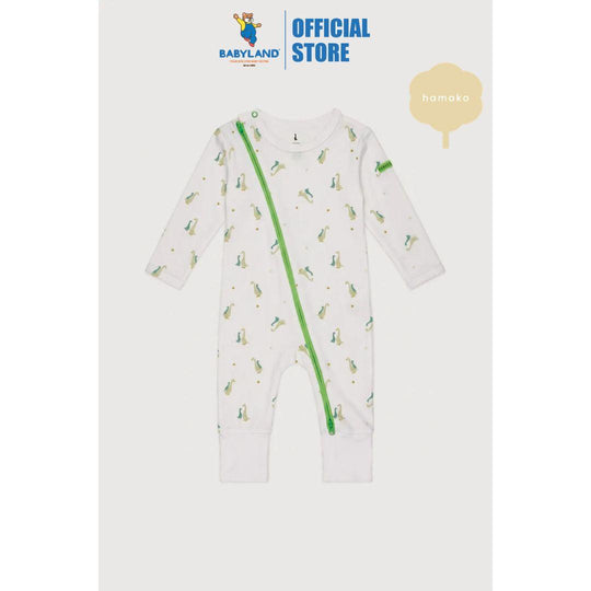 Hamako Tencel Micromodal Jippa Suit - Aqua Goose