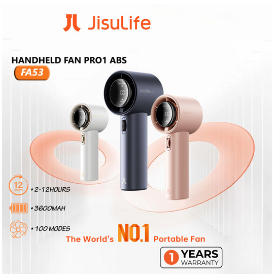 JisuLife Handheld Fan Pro1 - Pink
