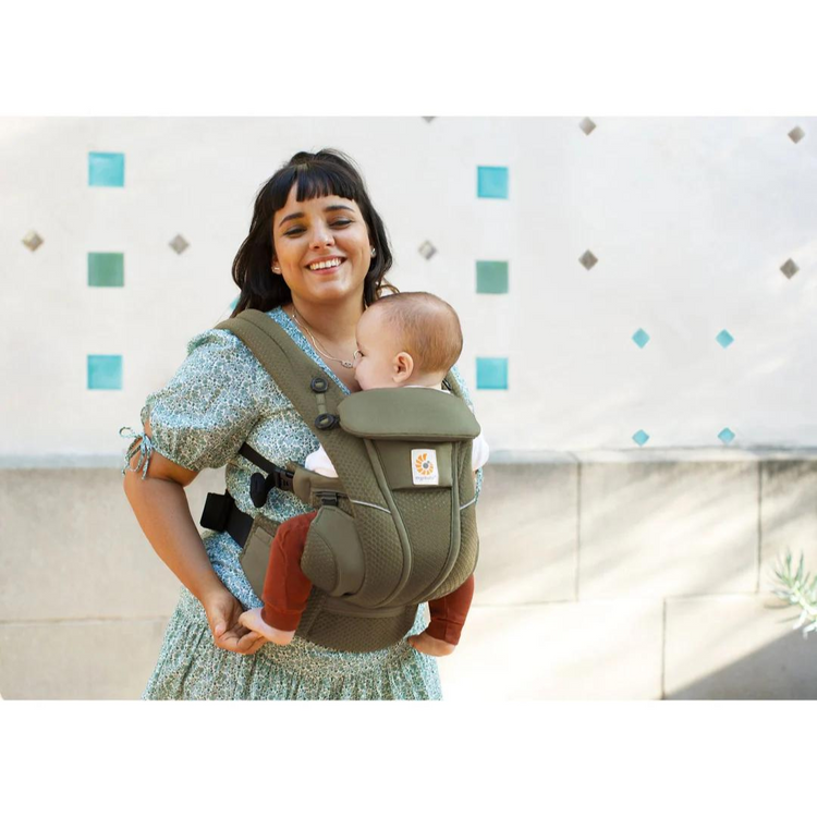 Ergobaby Omni Breeze Carrier - Olive Green (0-20kg)