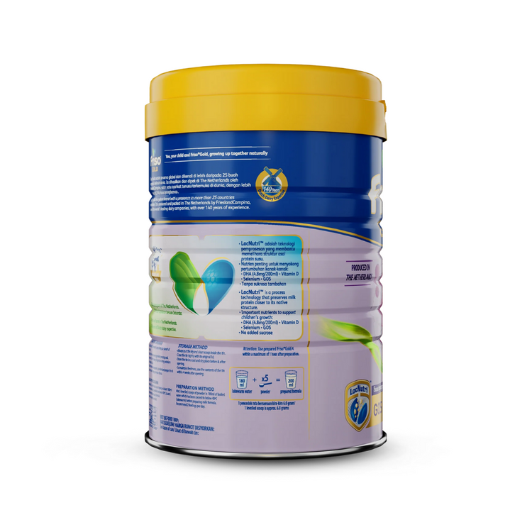 Friso Gold Step 4 Milk Formula 900g (3yrs+) [Exp 02 Nov 2026 &/ Later]