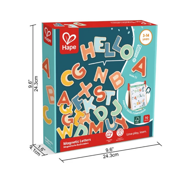 Hape 2003 Magnetic Letter Suitable For Kids Age 3+ Years