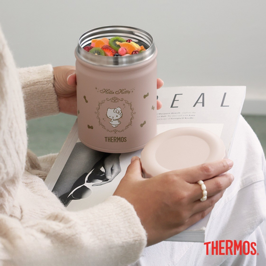 THERMOS 500ml Hello Kitty Easy Open Food Jar [JBT-501KT23(PP)] FREE Food jar spoon with cover