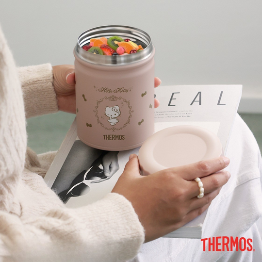 THERMOS 500ml Hello Kitty Easy Open Food Jar [JBT-501KT23(PP)] FREE Food jar spoon with cover