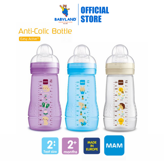 MAM Easy Active Baby Bottle 270ml (2m+)