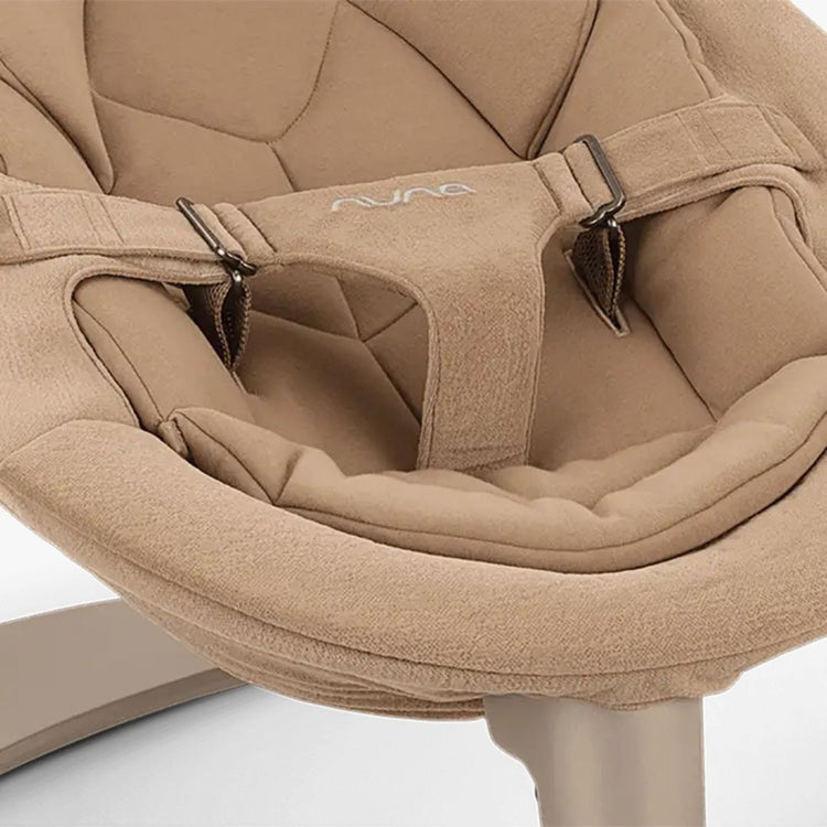 Nuna Leaf Grow Baby Swing & Soother with Toy Bar - Teddy
