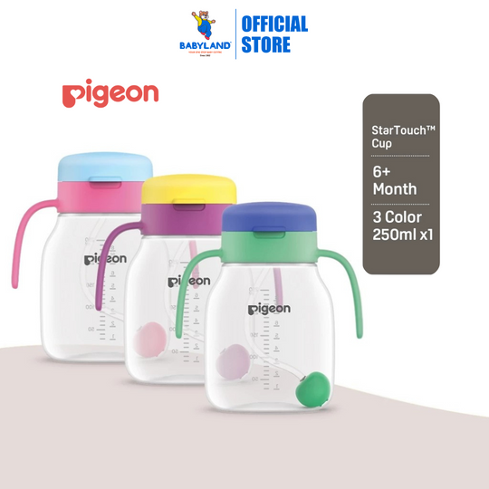 Pigeon StarTouch Straw Cup With Gravity Ball