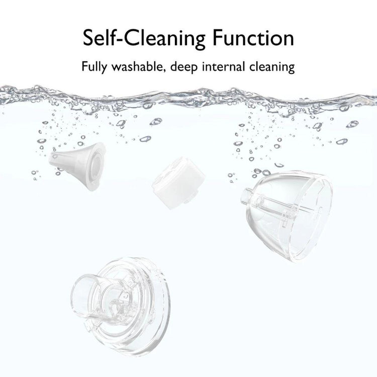 Momcozy BN02 Baby Nasal Aspirator Strong Suction Rechargeable With Light And Music