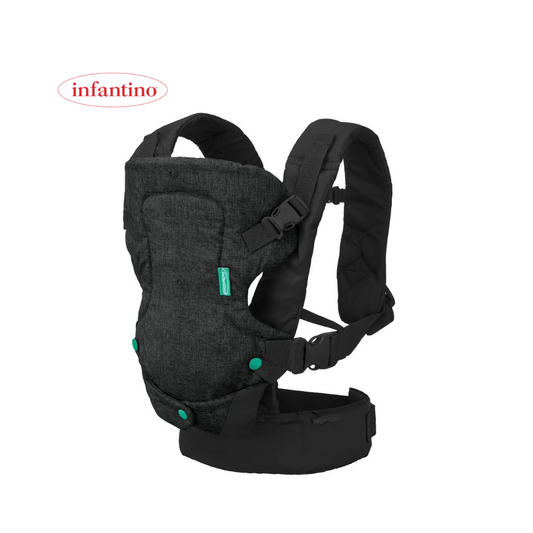 Infantino Flip 4 In 1 Convertible Carrier - Black Denim