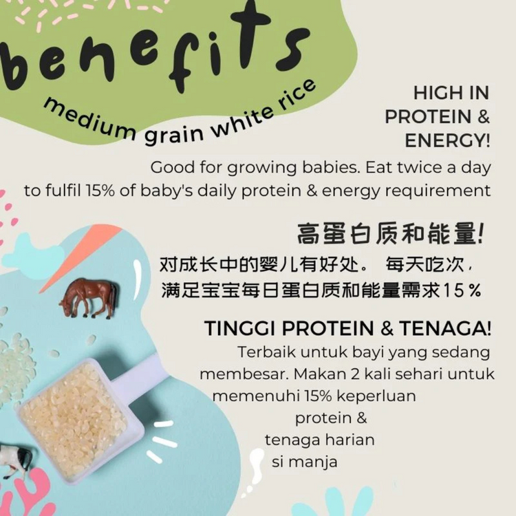 Little Baby Grains BASIC Range (6-15 Months)