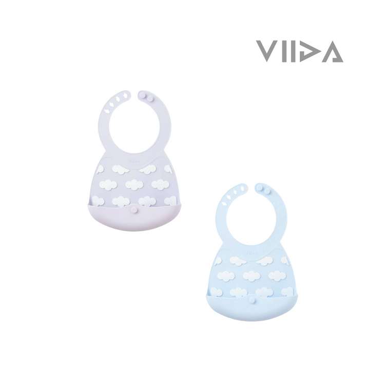 Viida Joy Series Baby Bib (Clouds)