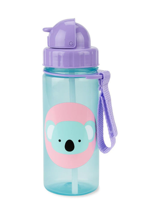 Skip Hop Zoo Straw Bottle 390ml - Koala