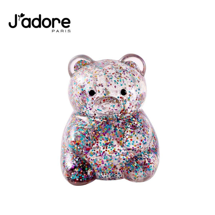 J'adore Glitter Squeezy Bear Suitable for 3+ Years