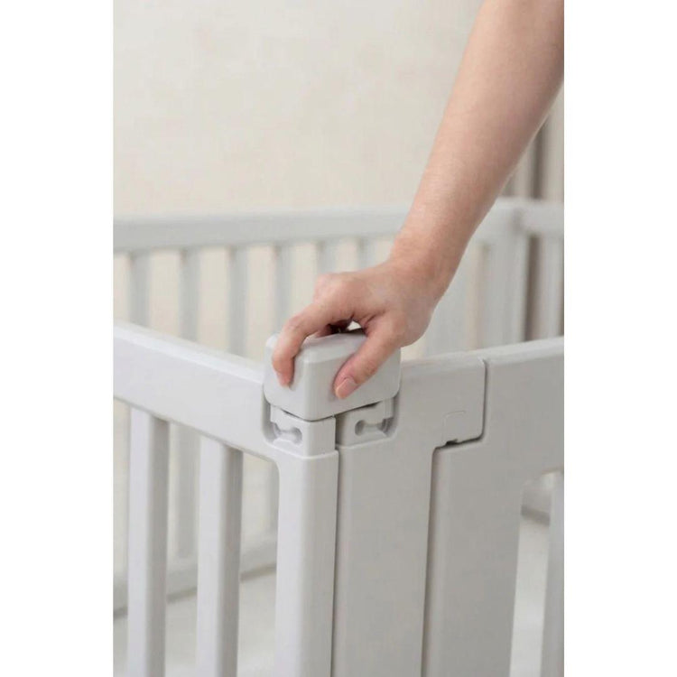 GingerBubs Playpen Pearl Grey ( 206 x 147 x 65cm )