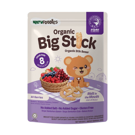 Natufoodies Organic Big Stick (20g) (8m+)