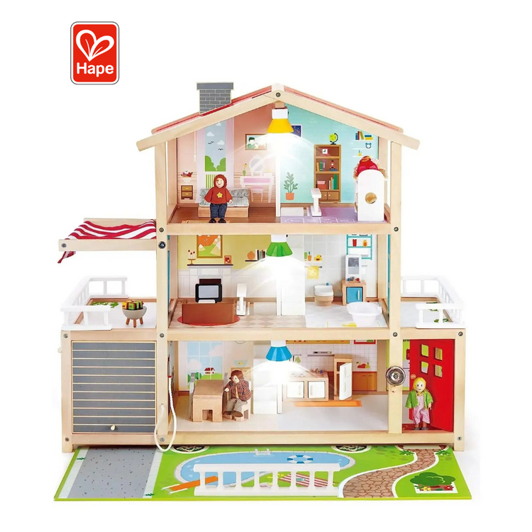 Hape Doll Family Mansion (3y+)