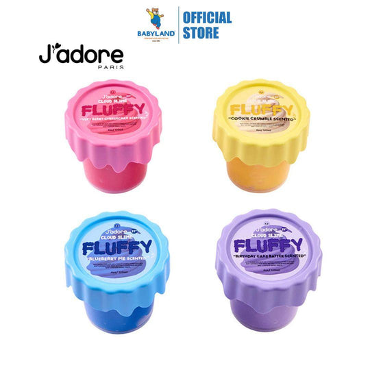 J'adore Fluffy Slime With Scented Suitable for 3+ Years