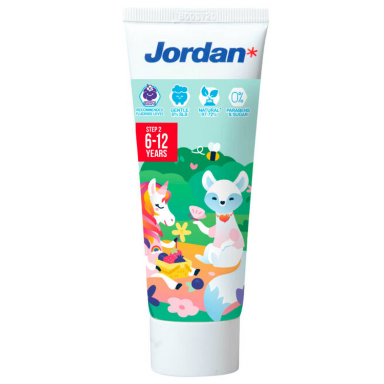 Jordan Kids Toothpaste Step 2 (75g) (6-12yrs)