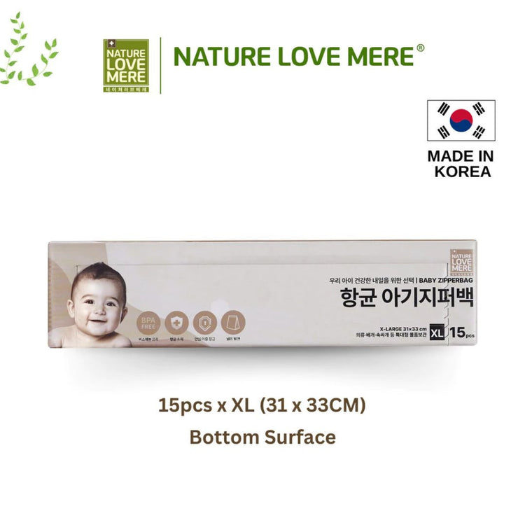 NATURE LOVE MERE Baby Zipper Bags | Bag Travel | Food Storage Zipperbag