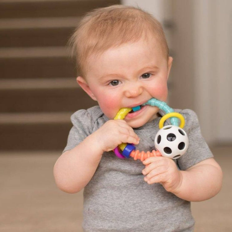 Sassy Bend & Flex Ring Rattle (0+ months)