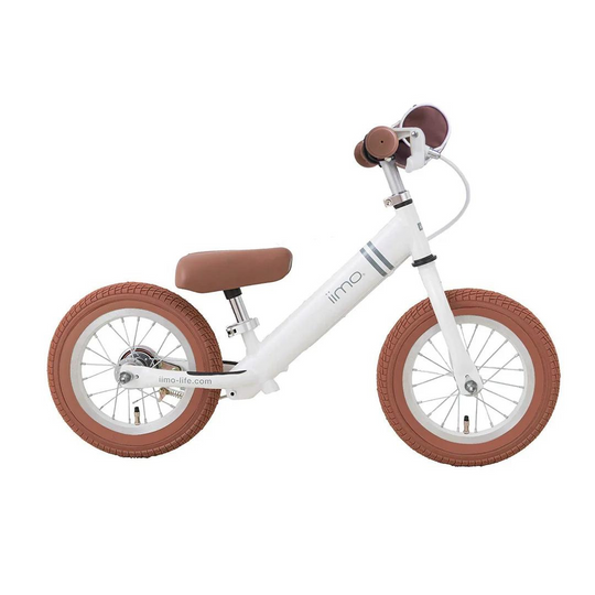 Iimo 12" Balance Bike (Kick Bike) -Alloy (White)