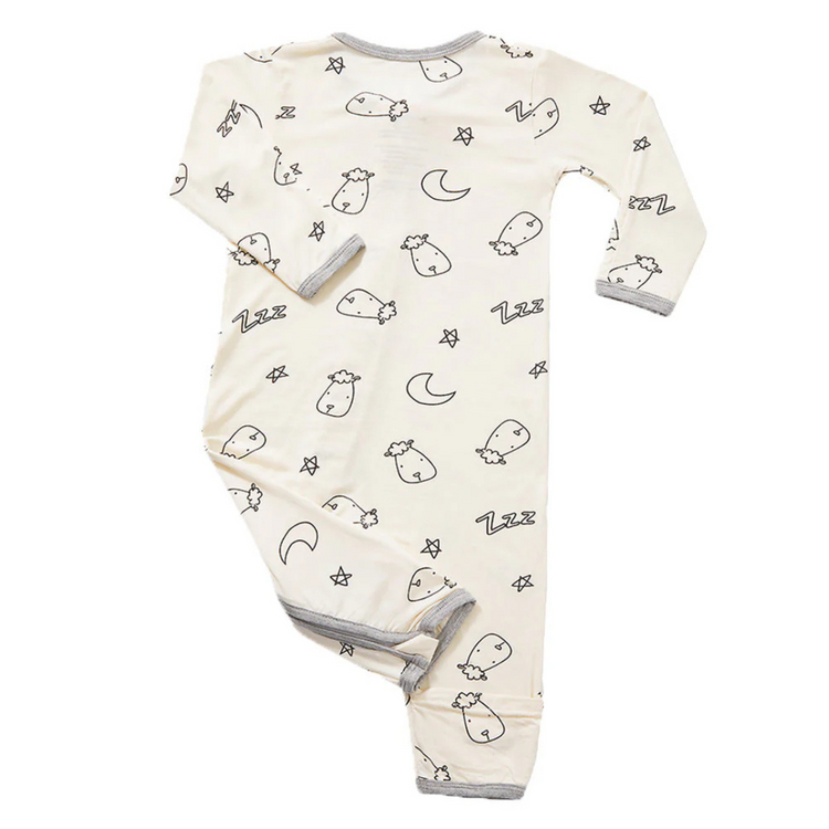 Baa Baa Sheepz Romper Zip Sweet Dreams Baa Baa Yellow ( 6 - 12 months )