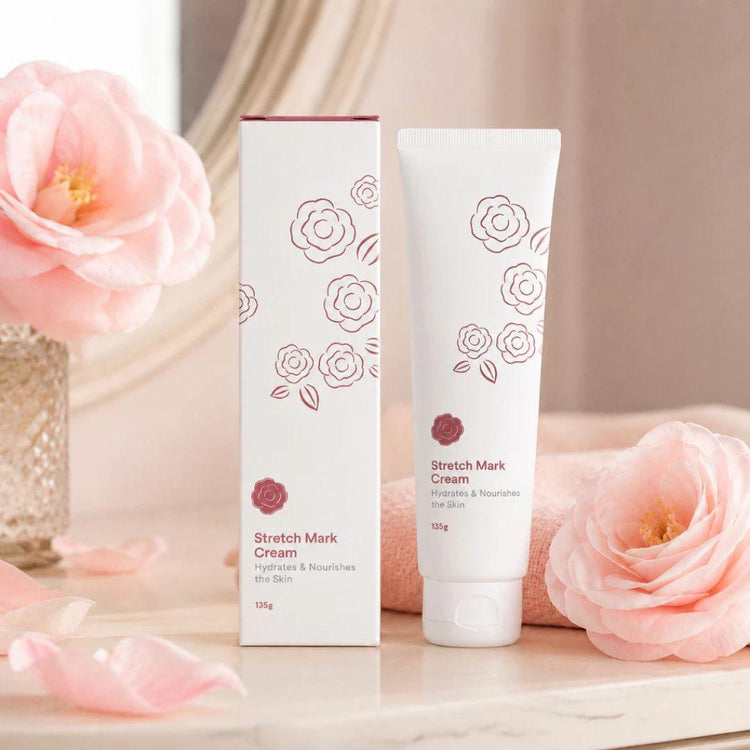 Nootkaherb Stretch Mark Cream 135ml – Pregnancy & Postpartum Moisturising Care