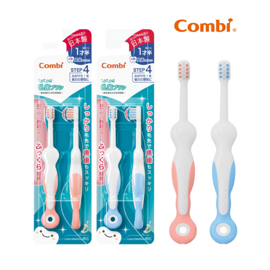 Combi Teteo Baby Toothbrush Step 4 (18m+)