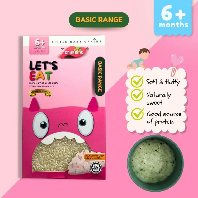 Little Baby Grains BASIC Range (6-15 Months)