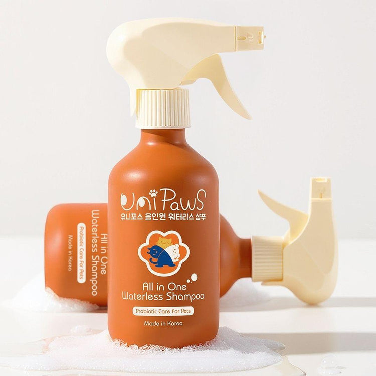 UniPaws Probiotics All-in-One Waterless Shampoo 260ml