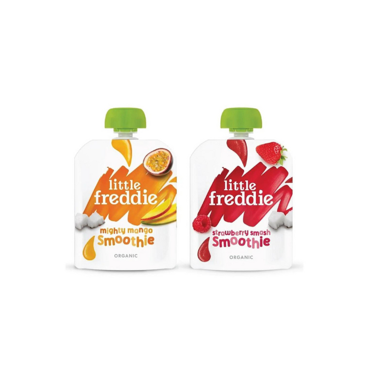 Little Freddie Smoothie - Strawberry Multipack(90g) - 6m+