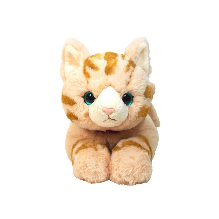 Sunlemon 1812 Brown Tabby - Lying Cat Stuffed Toy M