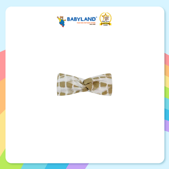 Hamako Tencel Cross Headband - Latte (All Size)