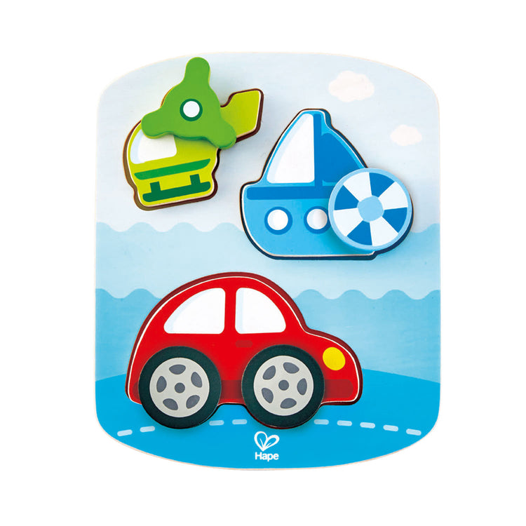 Hape 1607 Dynamic Vehicle Puzzle (18m+)