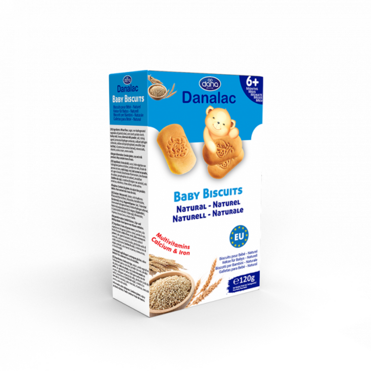 Danalac Baby Biscuits (120g) (6m+) [ HALAL ]