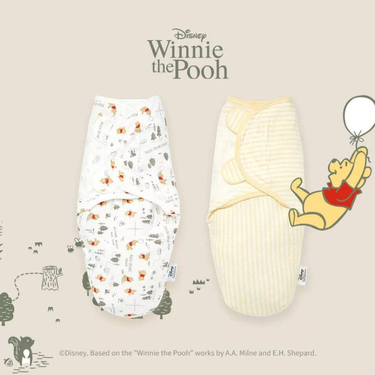 Mamaway Cocoon Swaddle Wrap 2 Pcs - Disney Winnie the Pooh | Bedung Bayi