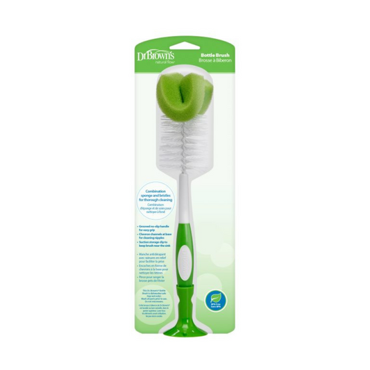 Dr Brown's Standard Baby Feeding Bottle Brush - Green