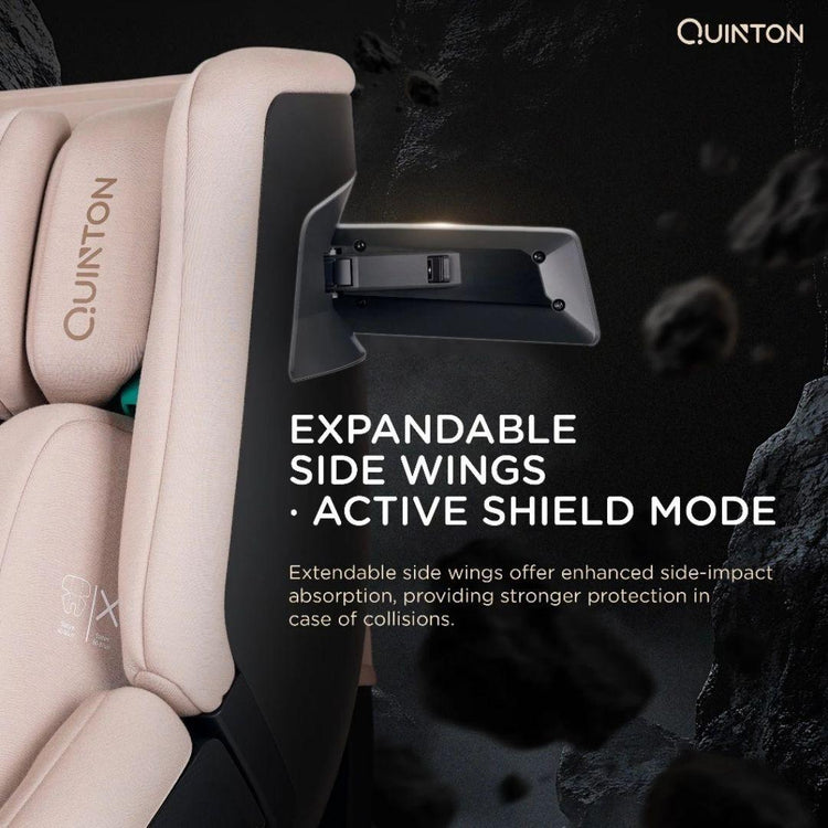 Quinton Wowo S 360° Safety Car Seat - Newborn to 12 years old (up to 150cm)