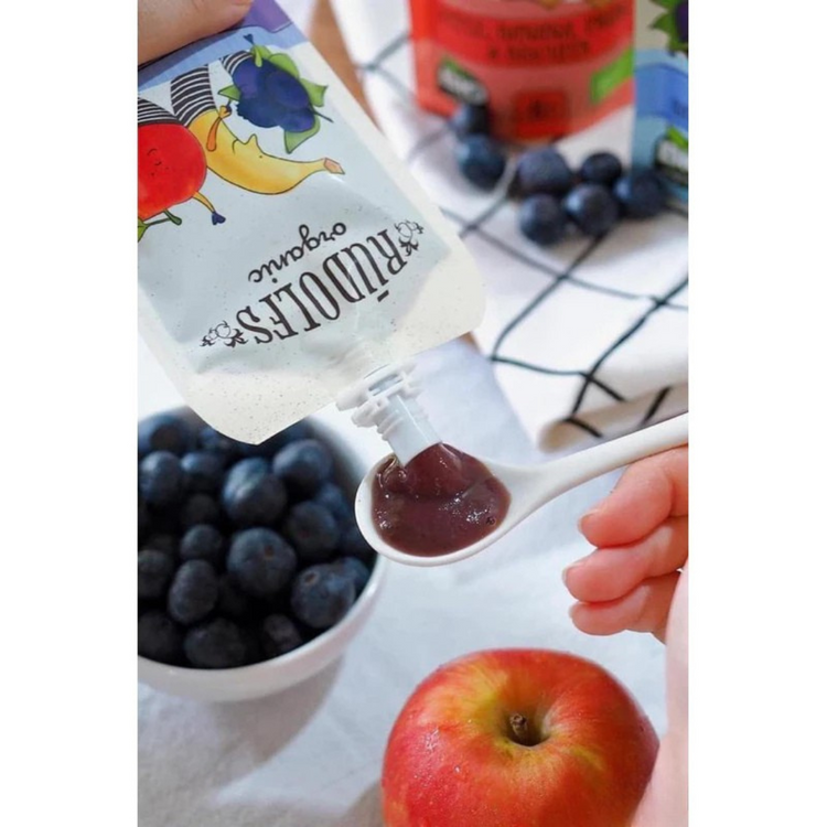 [Halal] Rudolfs Organic Premium Baby Food in Pouches (suitable: 4m+ -- 6m+)