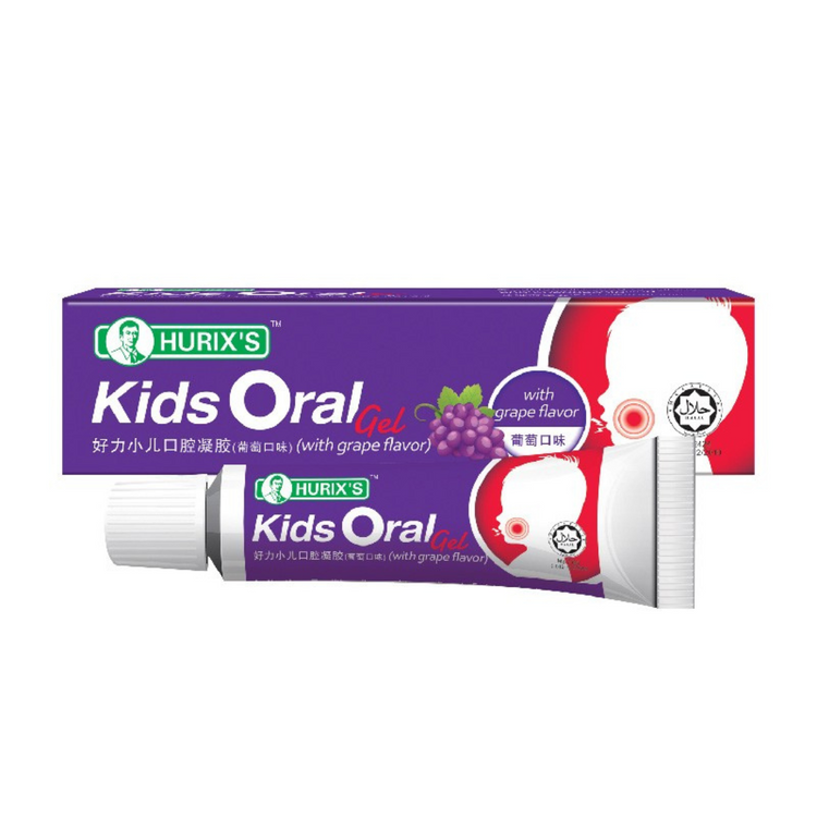 Hurix's Kids Oral Gel With Grape Flavour (6gm)